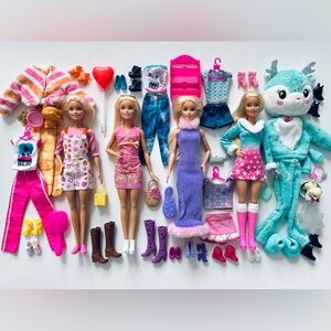 Huge lot Barbie Millie dolls + extra clothes, shoes & accessories